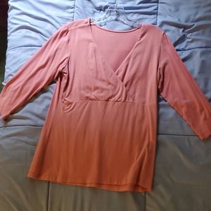 Three quarter sleeve LL Bean top